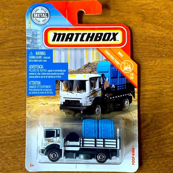 Mattel Toys Matchbox Poop King Awesome 3 Check It Out Great For An Easter Basket Poshmark